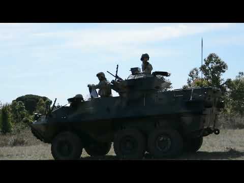 Ejercicio práctico del Curso de Alférez SS.GG. de la ESFFAA en ciudad de Rocha