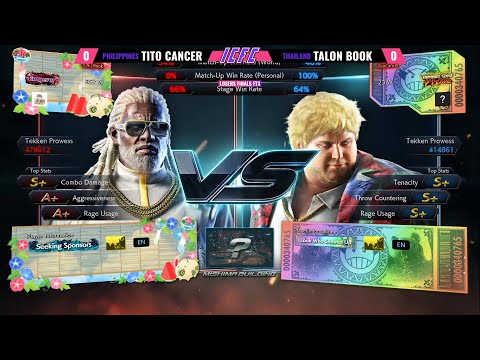 TALON Book (Leroy) vs Tito Cancer (Bob) - ICFC ASIA: Preseason Week 2 - Losers Final