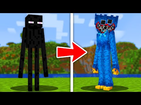 We remade every mob into horror games in minecraft