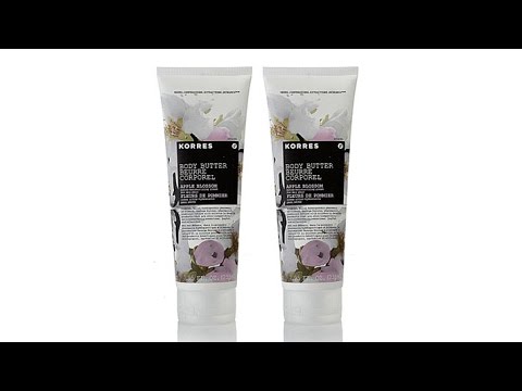 Korres Apple Blossom Body Butter Duo