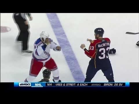 Donald Brashear vs Steve MacIntyre