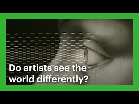 Do artists see the world differently?