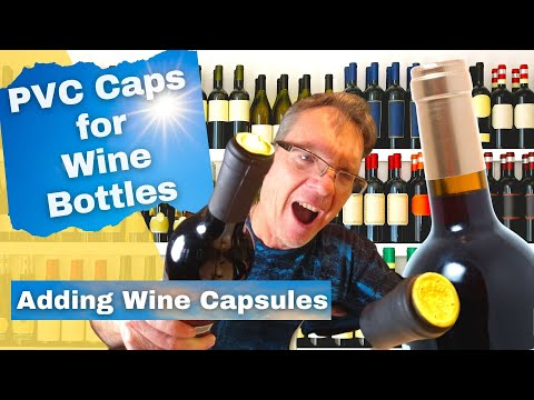 Wine Capsule - Heat Shrink PVC for Wine Bottles - Finishing Wine Bottles - Wine Capsules