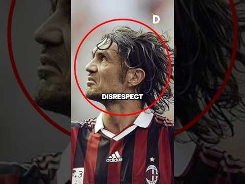 How Milan Fans Booed Maldini At His Retirement 💔👀
