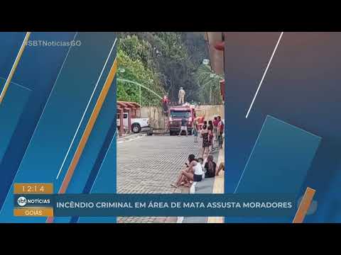 Incêndios em Campos Belos e Goiânia