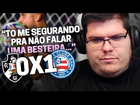 CASIMIRO REAGE: VASCO 0 X 1 BAHIA PELO BRASILEIRÃO 2023 | Cortes do Casimito