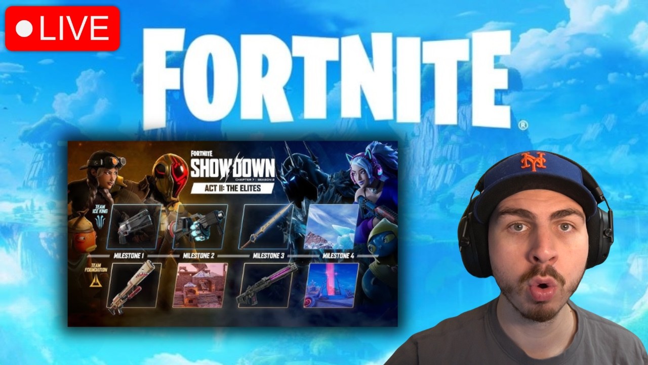 🔴LIVE - MASSIVE NEW FORTNITE UPDATE!