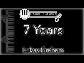 7 Years - Lukas Graham - Piano Karaoke Instrumental