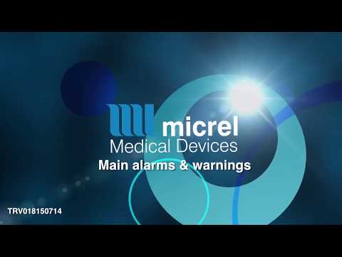 8 alarms and warning - Hướng dẫn sử dụng bơm tiêm giảm đau Rythmic Micrel