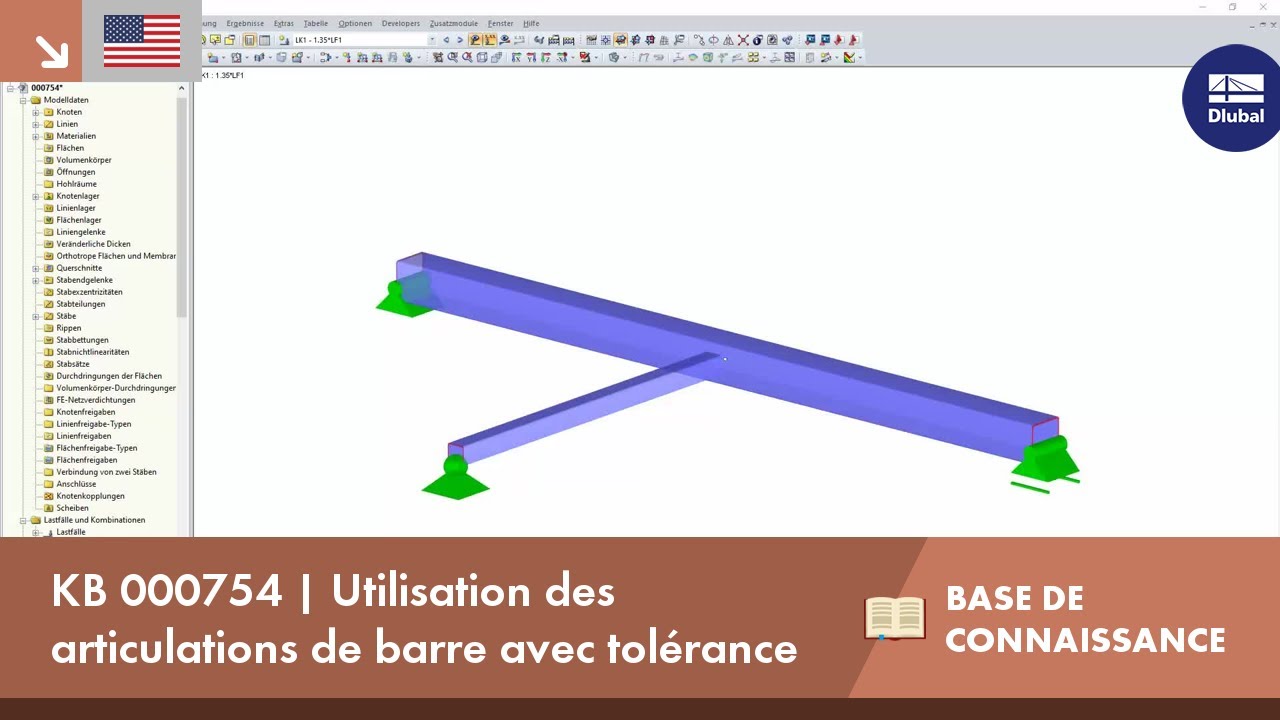 KB 000754 | Utilisation d'articulations de barre avec du jeu