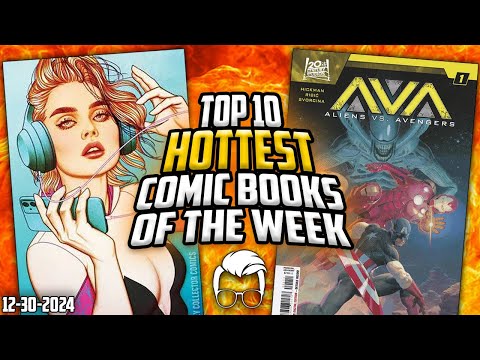 Another Year of KEYS! ? The Top 10 Trending Comic Books of 2024