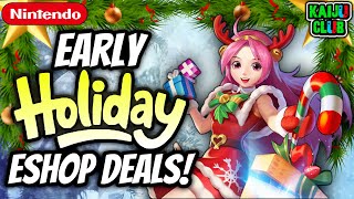 FANTASTIC EARLY HOLIDAY DEALS! NEW Nintendo Switch ESHOP Sale!