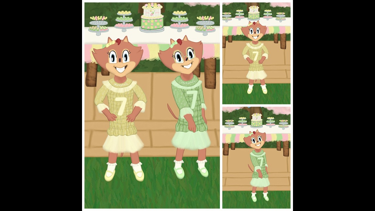 Ainsley & Delaney's 7th Birthday