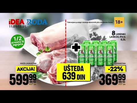 IDEA | Senzacionalna ponuda 11-13.01.2021.