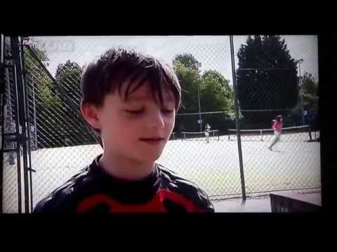 UTV's Peter Cardwell interviews an excited Dylan Leeman about the London Olympics