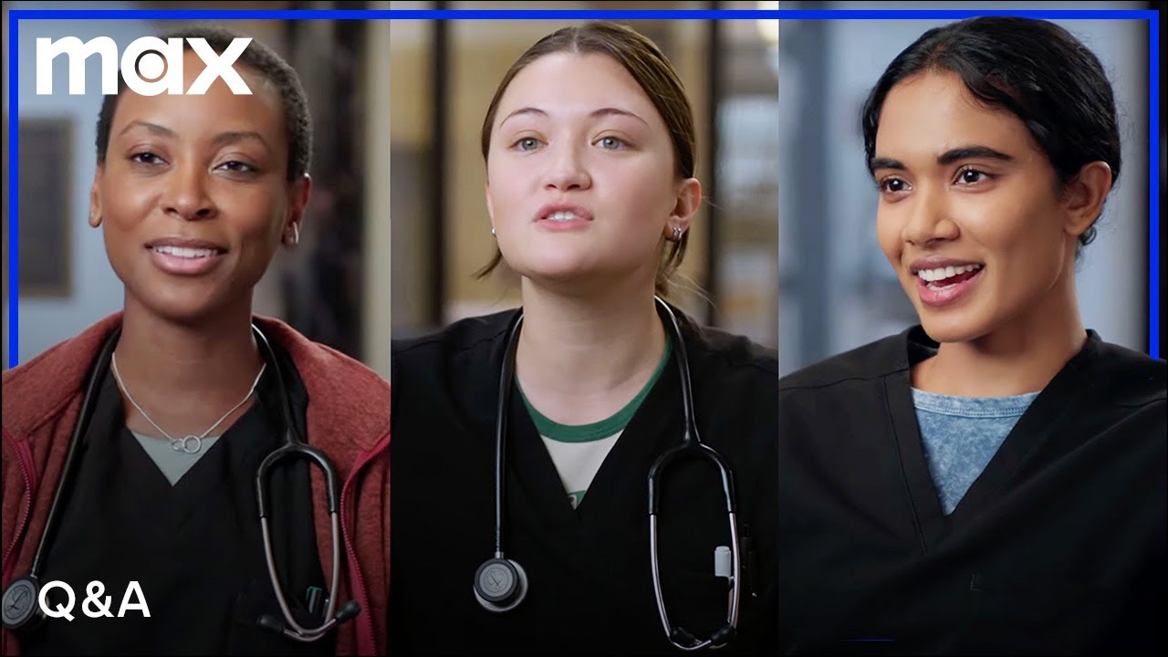 The Cast of The Pitt Answer Fan Questions | The Pitt | Max