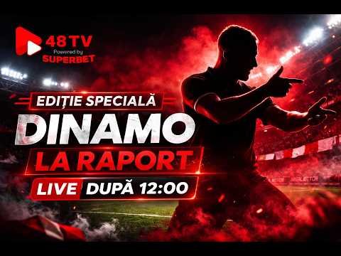 Numărul 9 vine la Dinamo? EDIȚIE SPECIALĂ Dinamo la Raport LIVE