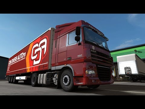 ETS 2 - DAF XF 105.460 - COM DIVERS AUTO Combo - Trip:  Elbląg - Łódź