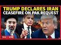 BREAKING Trump Declares Iran Ceasefire Suspends Destructive Bombing After Huge Threat