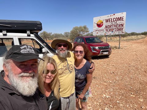 Rooth family's Mahindra outback camping trip.