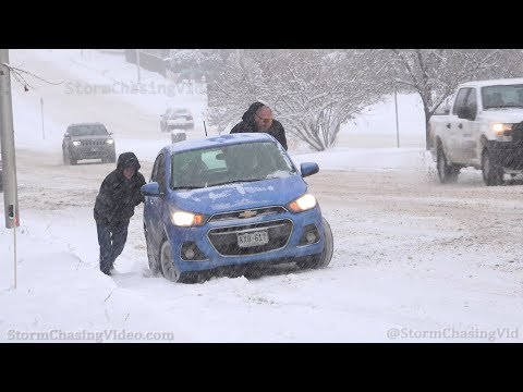 Colorado Springs, CO Snowy Travel Chaos - 10/28/2019