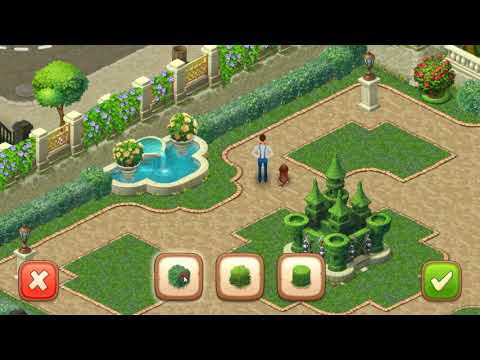 Gardenscapes Story Part 12 - Area 4 - Day 4 Gameplay Walkthrough
