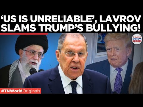 LAVROV WARNS US: POWER Blackmail Will Backfire, Russia Draws Red Line On IRAN!