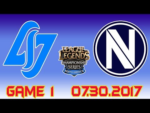 [NA LCS Summer 2017 W8D2] CLG vs NV Game 1 Highlights | EnvyUs vs Counter Logic Gaming
