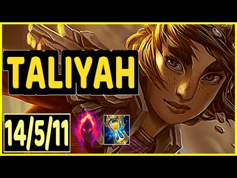 TALIYAH VS SEJUANI - 14/5/11 KDA JUNGLE GAMEPLAY