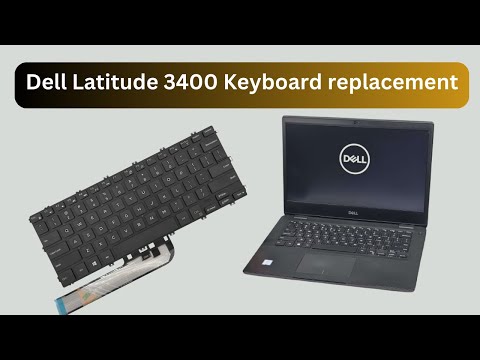 Replace Your DELL LATITUDE 3400 Keyboard I Detailed video I Dell Laptop I Full Video