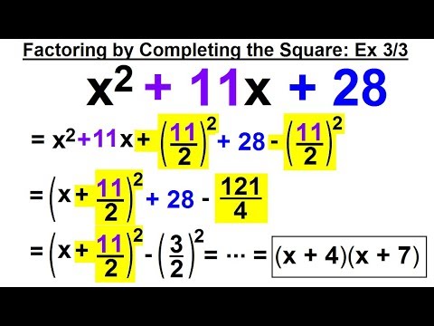 Algebra Ch 6 Factoring 1 of 55 What is a Factor