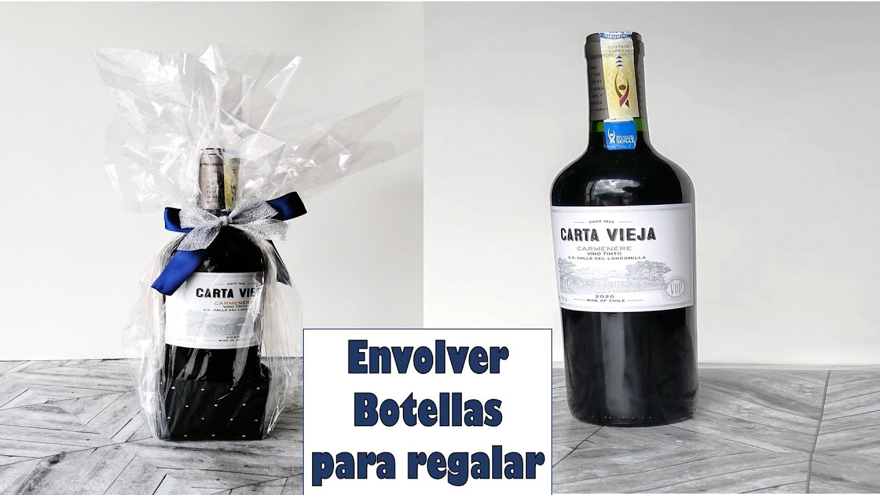 Watch ENVOLVER BOTELLAS🍷🍾 DE VINO PARA REGALAR 💝🎁|gift Wrap a bottle OF WINE Now ENVOLVER BOTELLAS🍷🍾 DE VINO PARA REGALAR 💝🎁|gift Wrap a bottle OF WINE
