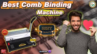 What's the BEST Comb Binding Machine for Your Office Needs