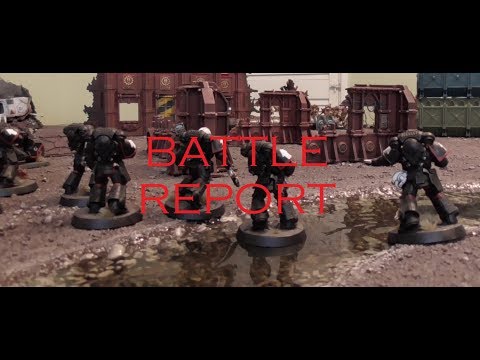 NEW SPACE MARINE CODEX. RAVEN GUARD VS TYRANIDS BATTLE REPORT