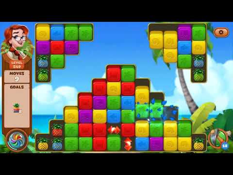 Lost Island: Blast Adventure - Level 549 (No Boosters) HD