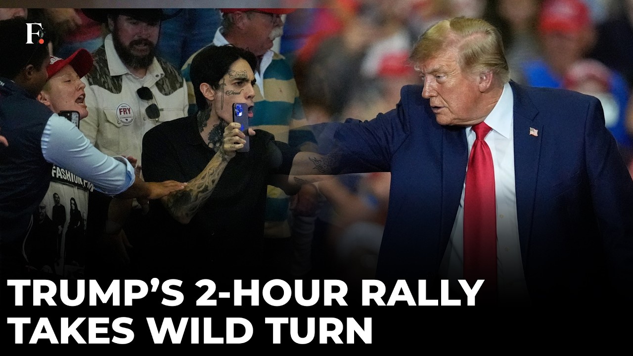 'Attack Me But...': Trump's Rally Goes Completely Off Script As US Midterm Battle Turns Wild