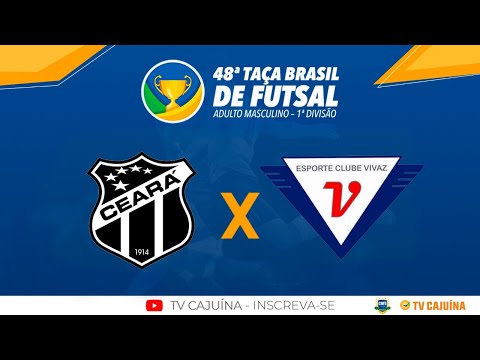 CEARÁ-CE X ESPORTE CLUB VIVAZ-RR - 48ª TAÇA BRASIL DE FUTSAL - RODADA 4