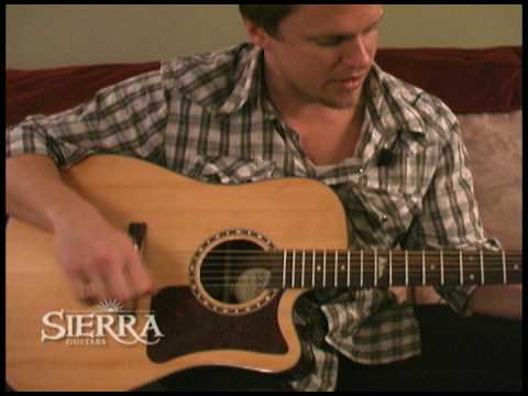 Joal Rush Playing His Sierra Alpine Guitar