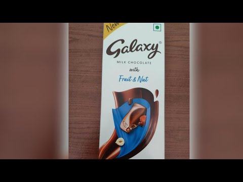 Galaxy Milk Chocolate with Fruit & Nut | Some lots of candies @Foodieezz