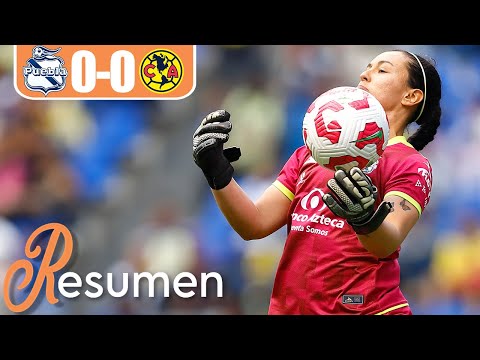 PUEBLA 0-0 AMÉRICA J6 | JUEGAZO de GABY MACHUCA frenó a las ÁGUILAS