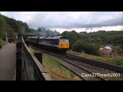 50026 Indomitable thrashing out of  Highley
