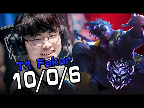 T1 Faker EKKO MID vs VIKTOR - Ranked Korea Patch 10.25 - Professional Replay Game ✅