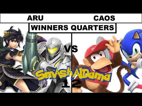 SmashAldama 12 - Aru (Samus, Dark Pit) vs Caos (Diddy Kong, Sonic) - Winners Quarters