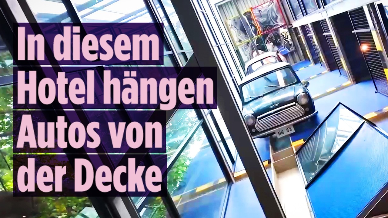 Dieses Hotel in Bangkok verwandelt Auto-Schrott in außergewöhnliche Kunst