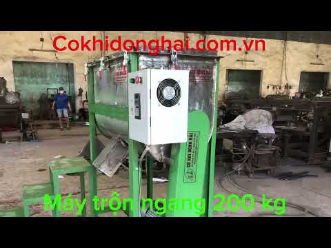 Máy trộn ngang 200 kg Cơ Khí Đông Hải TN200-DH