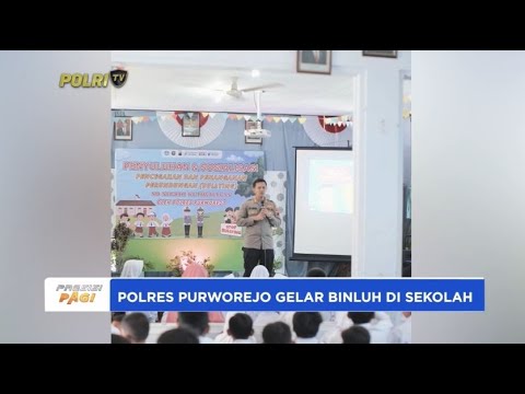 SATLANTAS PURWOREJO GIAT BINLUH DI SEKOLAH DASAR