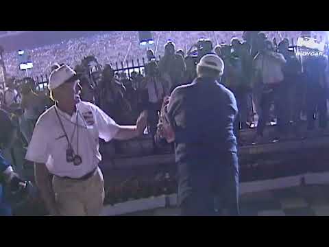 A.J. Foyt slaps Arie Luyendyk