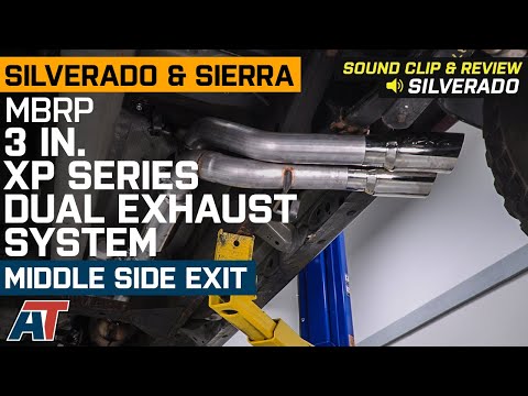 2009-2018 Silverado & Sierra MBRP 3-Inch XP Series Dual Exhaust; Middle Side Exit Review & Install