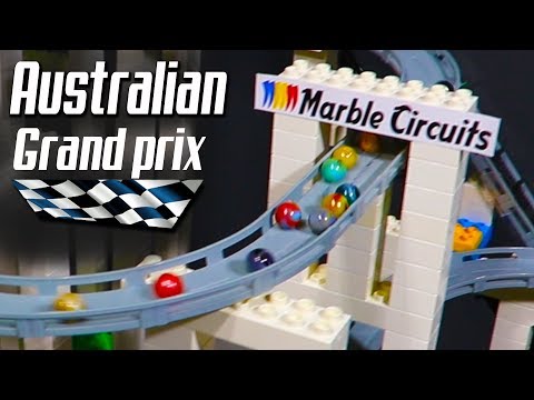 Marble Circuits Race 1 - Australian Grand Prix - Marble Race By Fubeca's Marble Runs