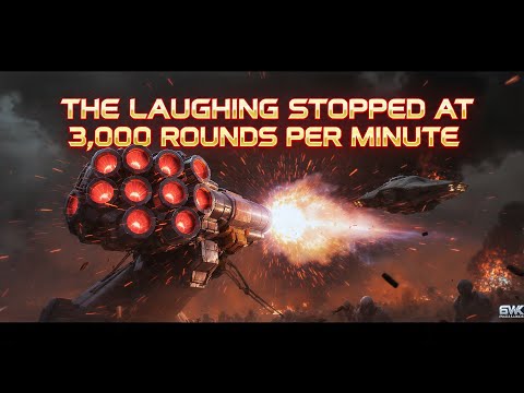 The Laughing Stopped at 3,000 Rounds Per Minute | HFY Sci Fi Story| Epic Galactic War